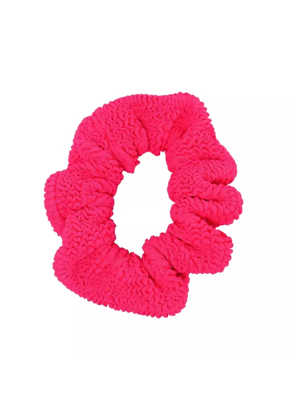 Hot Pink Scrunchie in Crinkle made by Hunza G