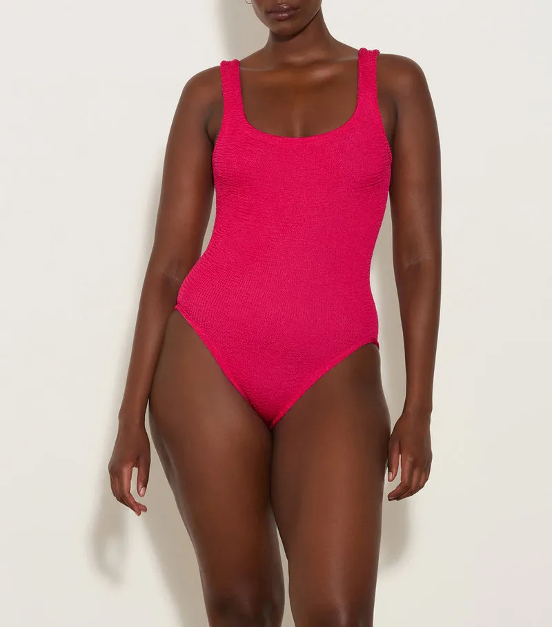 Square Neck Swim Metallic Raspberry sold by Sand Dollar product image thumbnail 2