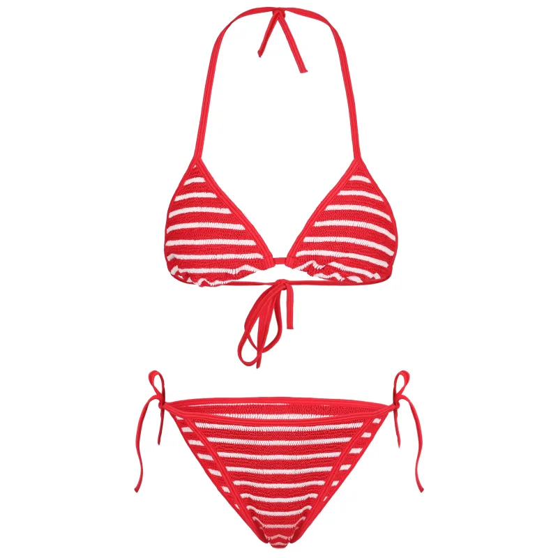 Gina Bikini Red/White made by Hunza G
