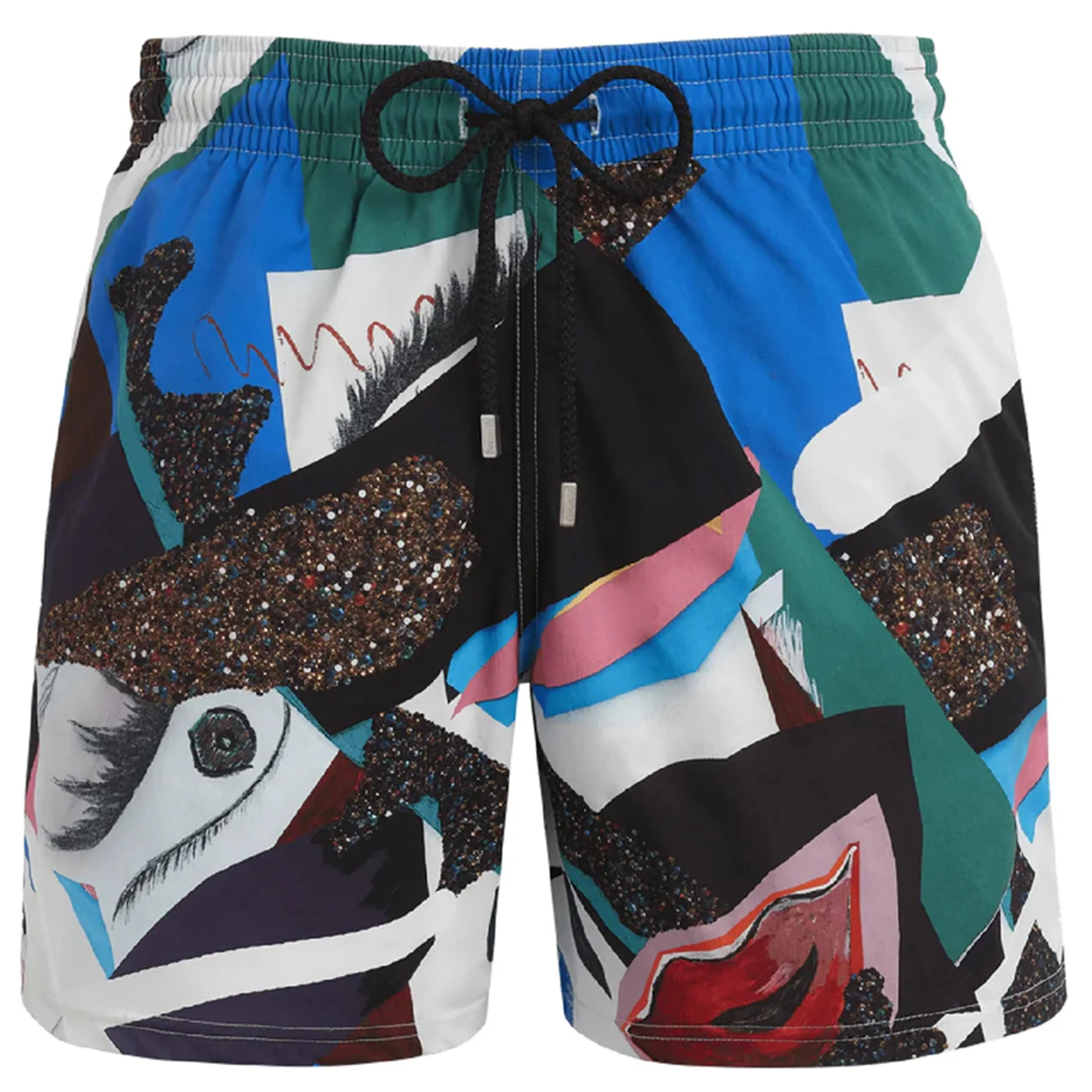 Men Stretch Swim Shorts Multicolored sold by Sand Dollar