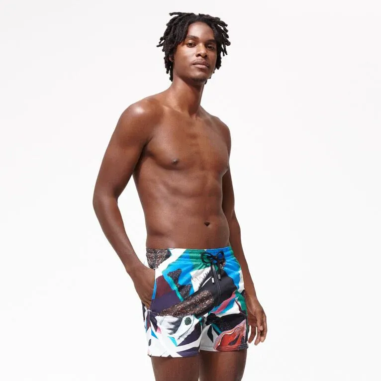 Men Stretch Swim Shorts Multicolored sold by Sand Dollar product image thumbnail 2