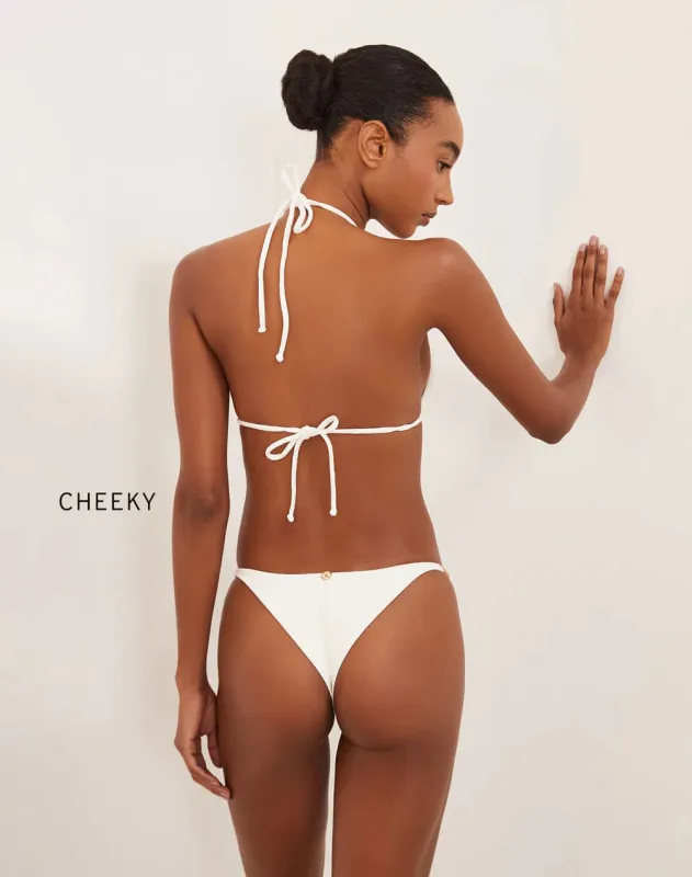 Firenze Mandy Cheeky Bottom White sold by Sand Dollar