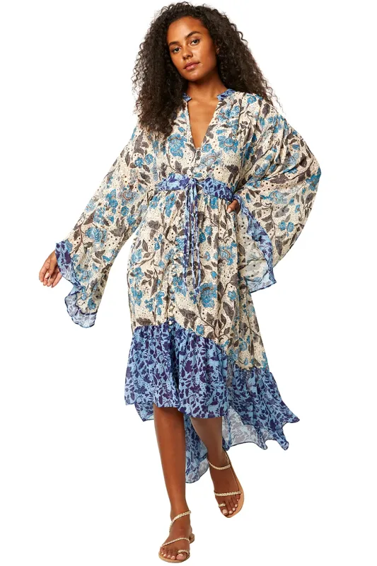 Octavia Dress Jaipur Floral Mix made by Sand Dollar