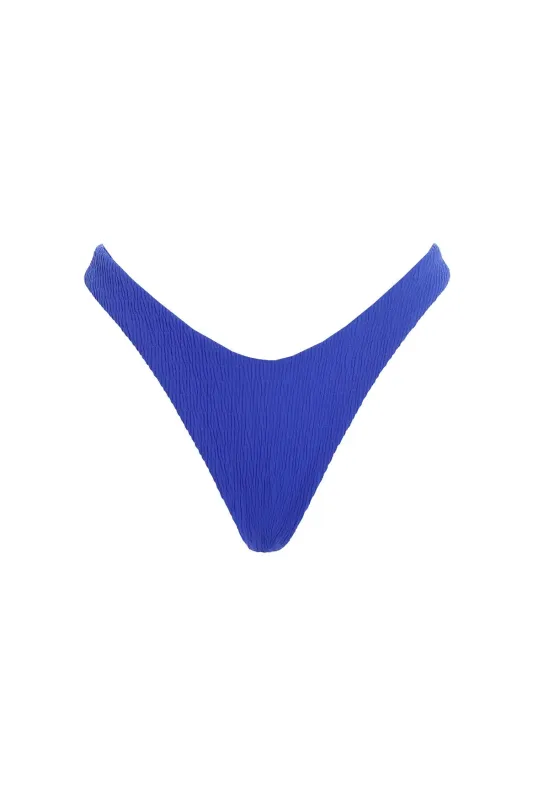 Avy Nautical Blue Bikini Bottoms made by Agua Bendita