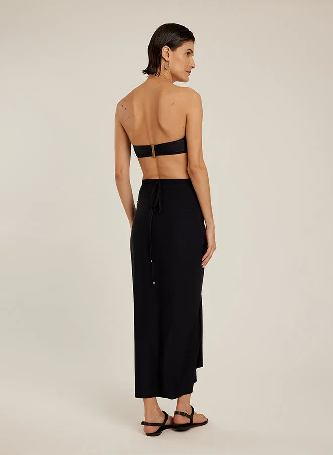 Bio Knot Touch Sarong Black sold by Sand Dollar product image thumbnail 3