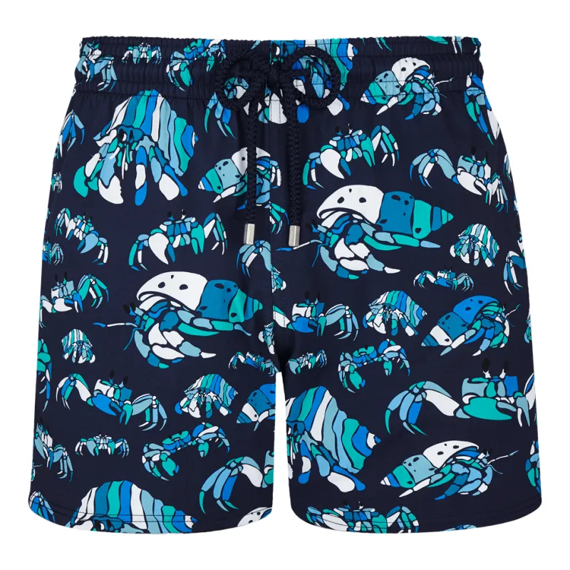 Men Stretch Swim Shorts Hermit Crabs made by Vilebrequin