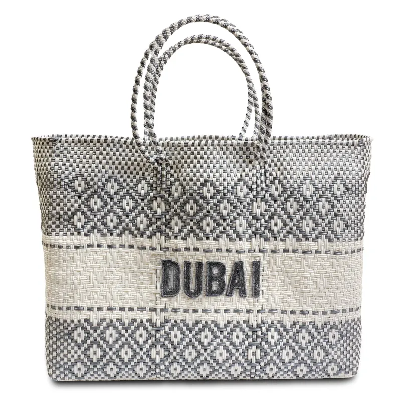 Monogramme Dubai Silver Bag made by Sand Dollar