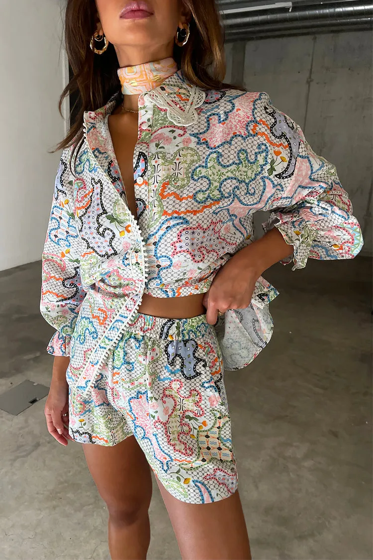 White Magnolia Elissa Shorts sold by Sand Dollar product image thumbnail 2