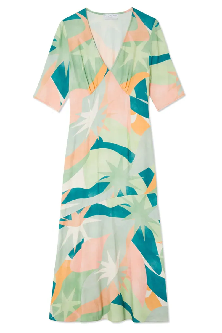 Sage Lyra Poppy Midi Dress sold by Sand Dollar product image thumbnail 5