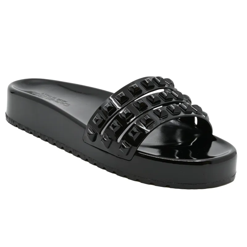 Franco 3 Slides Black Shiny made by Carmen Sol