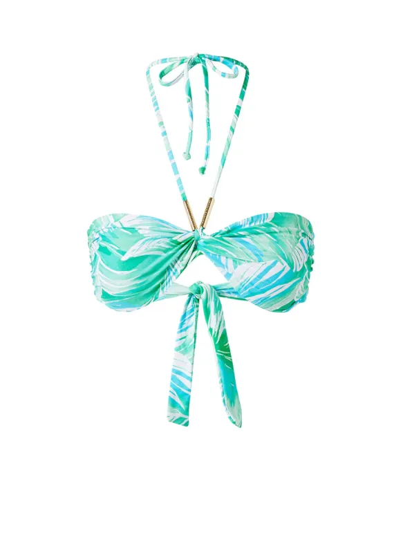Canary Bikini Top Rainforest made by Melissa Odabash