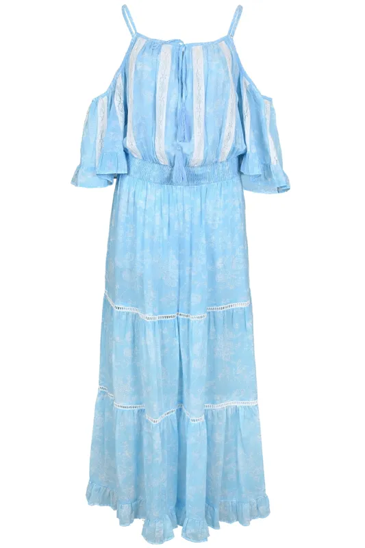 Karena Long Dress Blue sold by Sand Dollar
