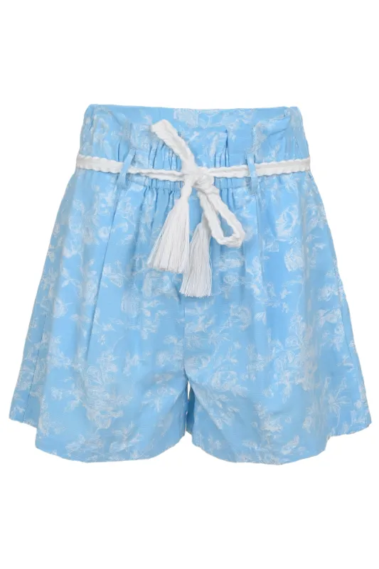 Ilaria Belt Short Blue made by Sand Dollar