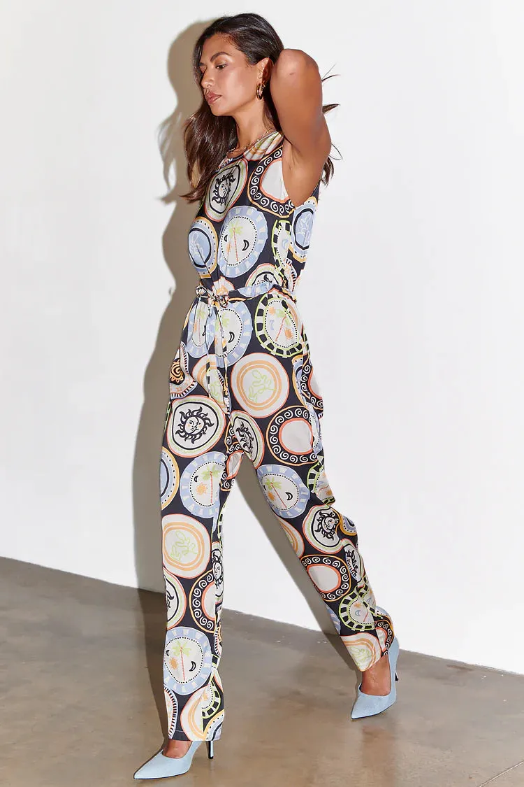 Black Mosaic Plate Jumpsuit sold by Sand Dollar product image thumbnail 2