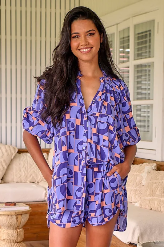 Abbi Print Romeo Shorts sold by Sand Dollar