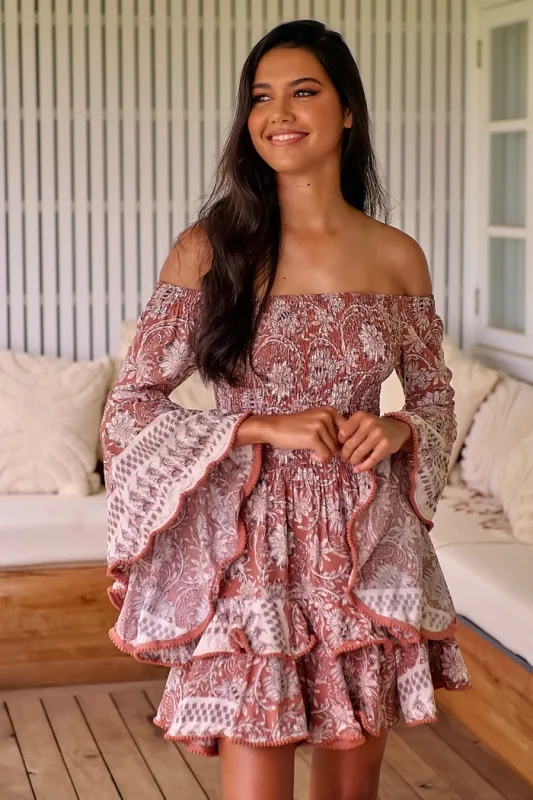 Indah Print Primrose Mini Dress sold by Sand Dollar