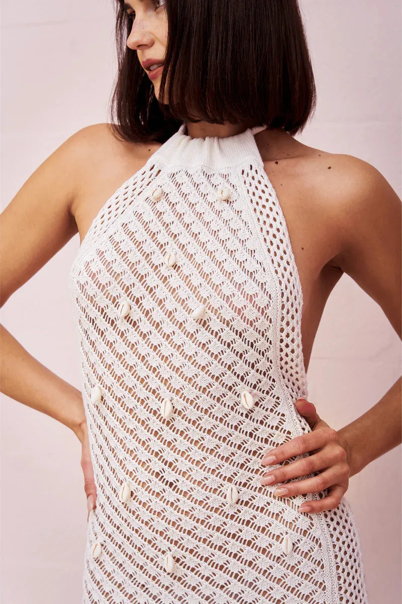 Puka Shell Crochet Mini Ecru sold by Sand Dollar product image thumbnail 4