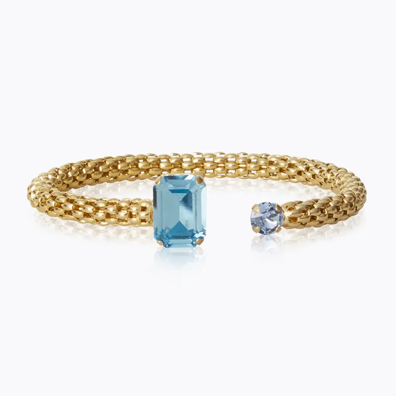 Daria Bracelet Aquamarine/Light Sapphire made by Sand Dollar