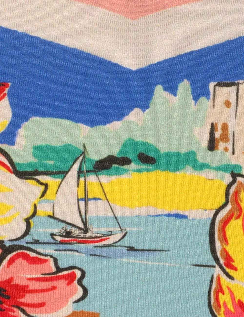 Alight Scarf Tie Bikini Nautical Map sold by Sand Dollar product image thumbnail 5