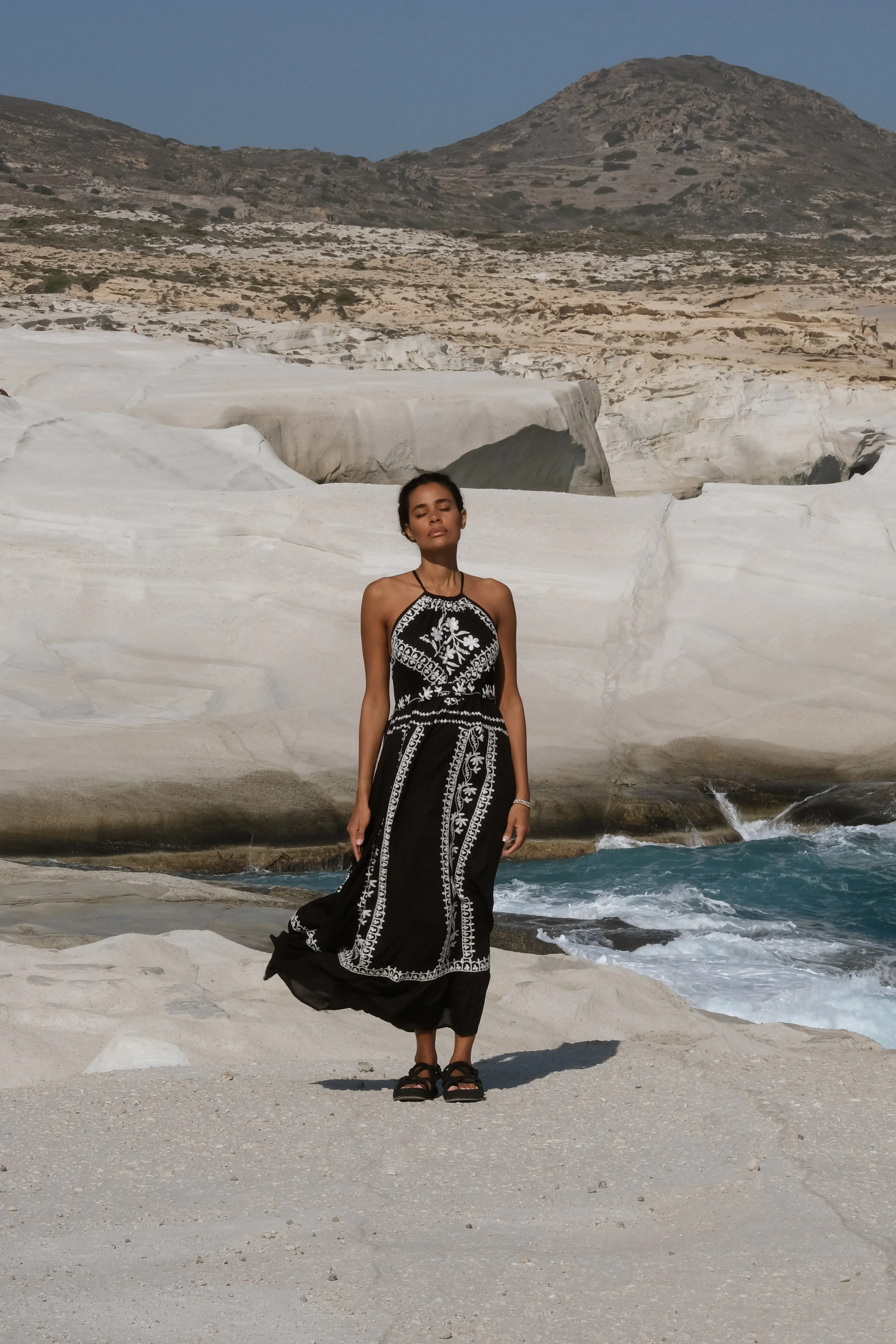 Poppy Black Pearl Maxi Dress sold by Sand Dollar product image thumbnail 3