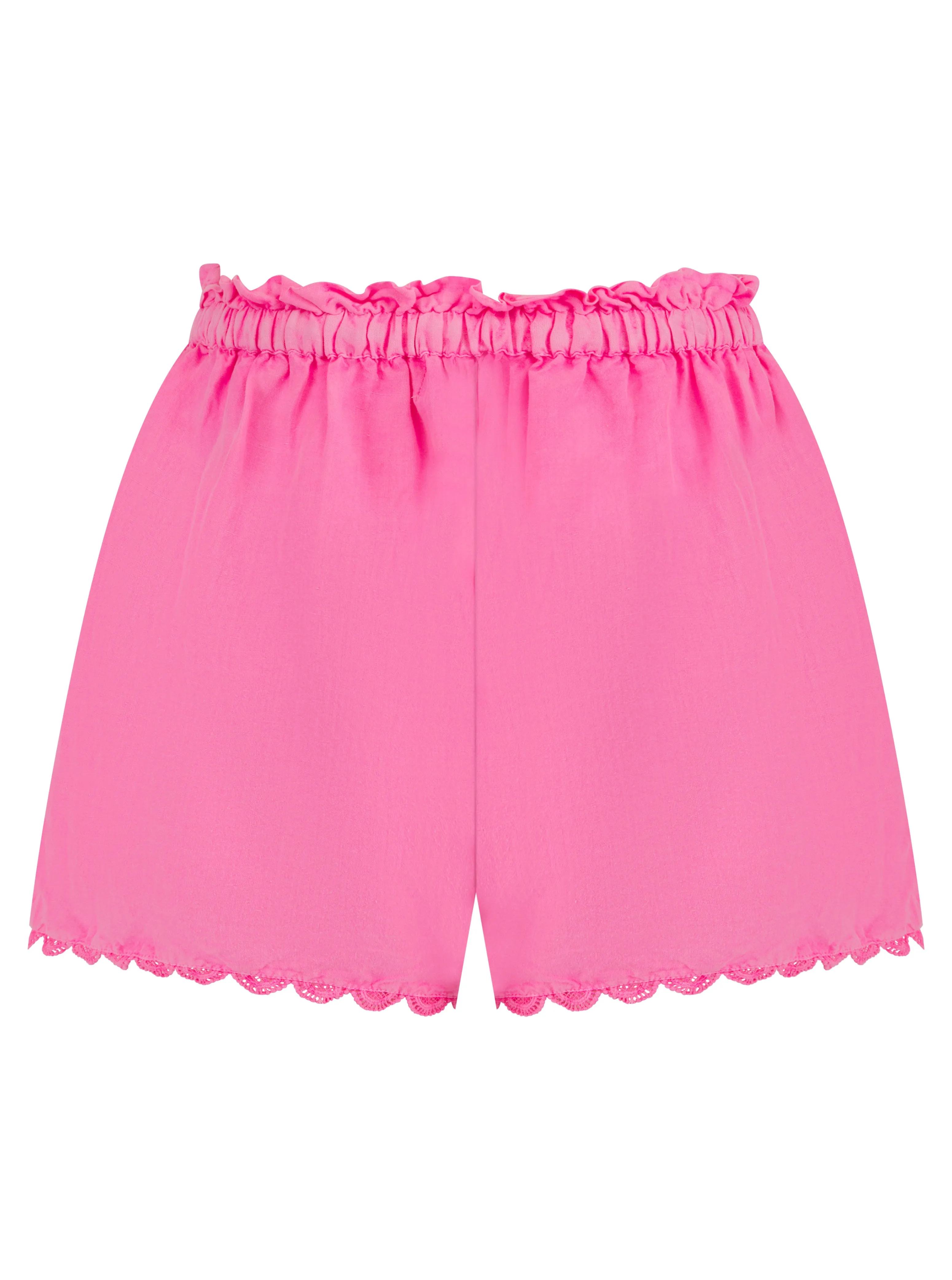 Izzie Neon Pink Shorts sold by Sand Dollar product image thumbnail 2