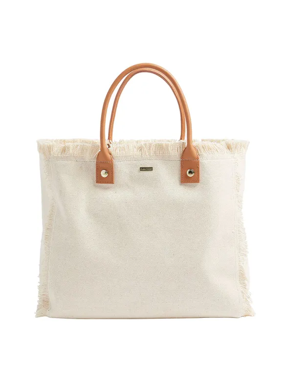 Cap Ferrat Bag Beige Tan sold by Sand Dollar