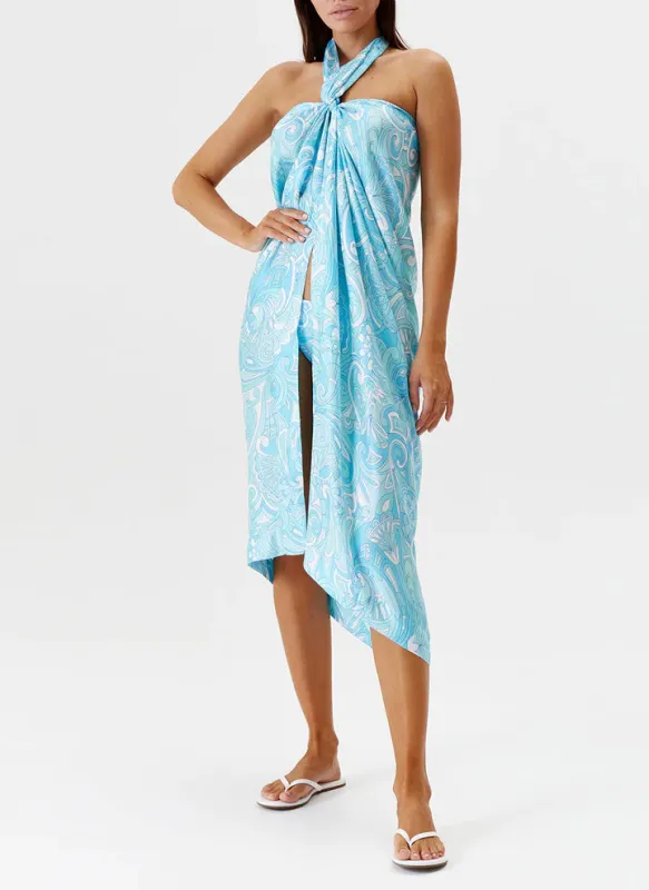 Ellie Pareo Mirage Blue made by Melissa Odabash
