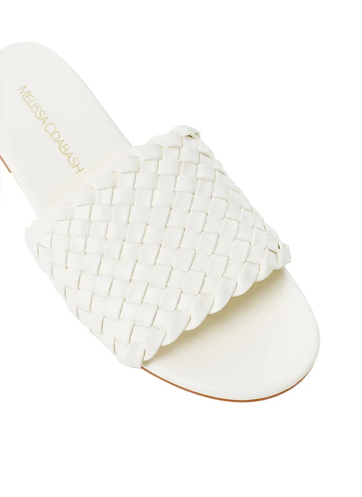 Woven Slider Sandals White sold by Sand Dollar product image thumbnail 3