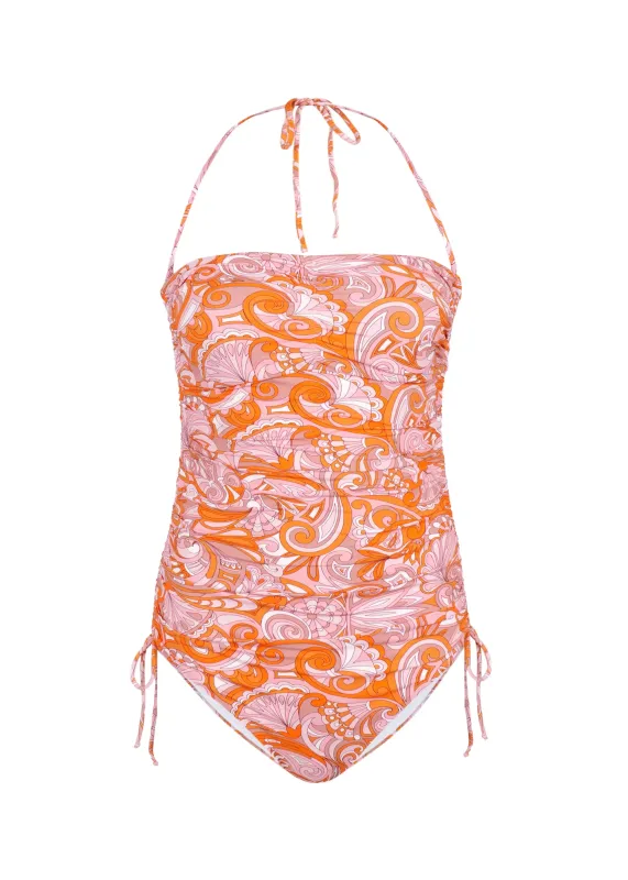 Sydney One Piece Mirage Orange made by Melissa Odabash