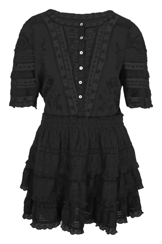 Quincy Dress Black sold by Sand Dollar