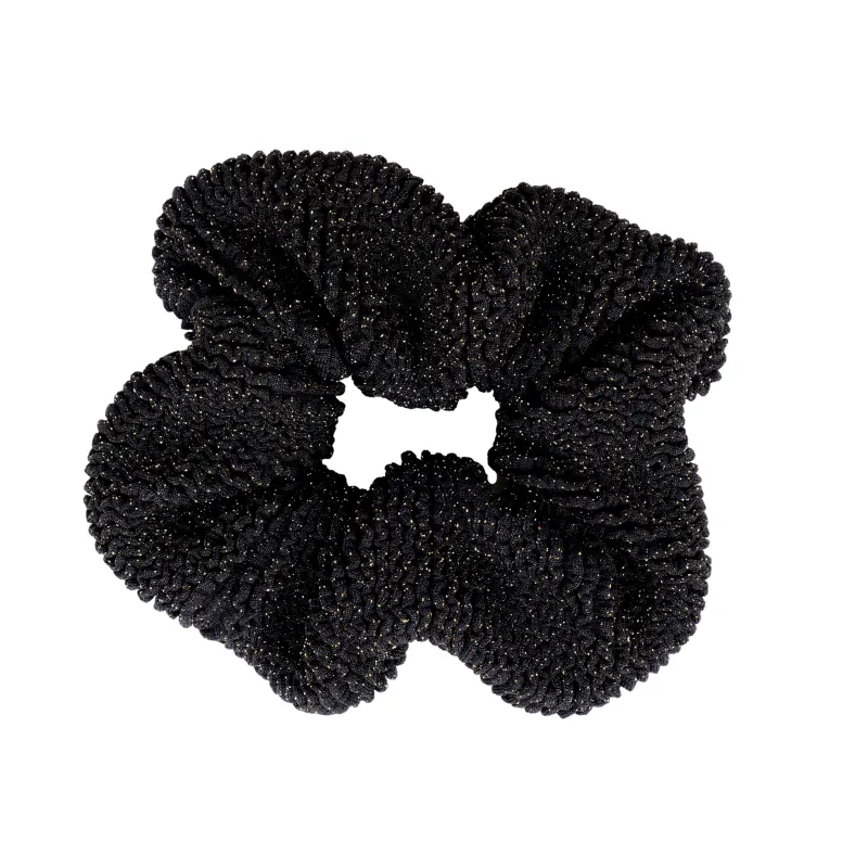 Scrunchie Black/Gold made by Hunza G