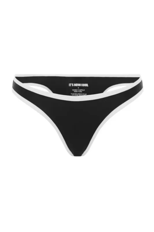 90's Duo Pant Black/White Contrast made by Sand Dollar