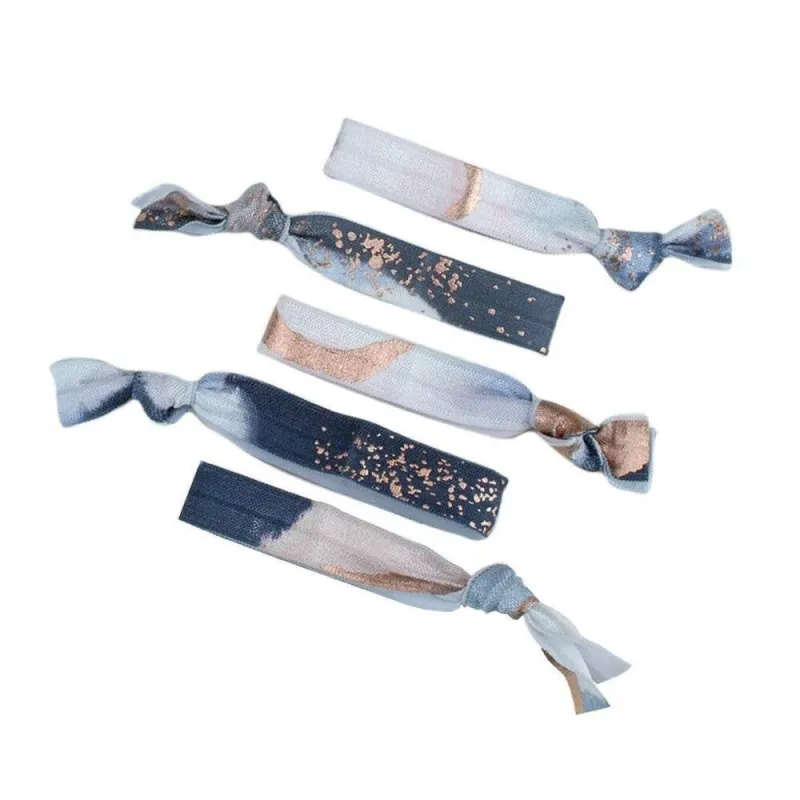 Paint Strokes 5pcs Hair Ties made by Sand Dollar
