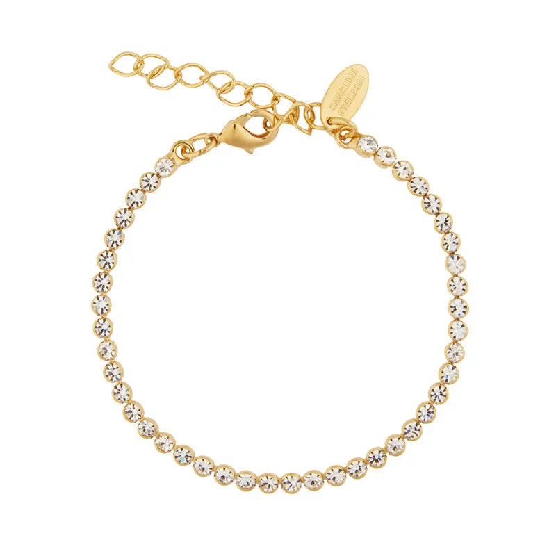 Siri Tennis Bracelet XS Small Crystal made by Sand Dollar