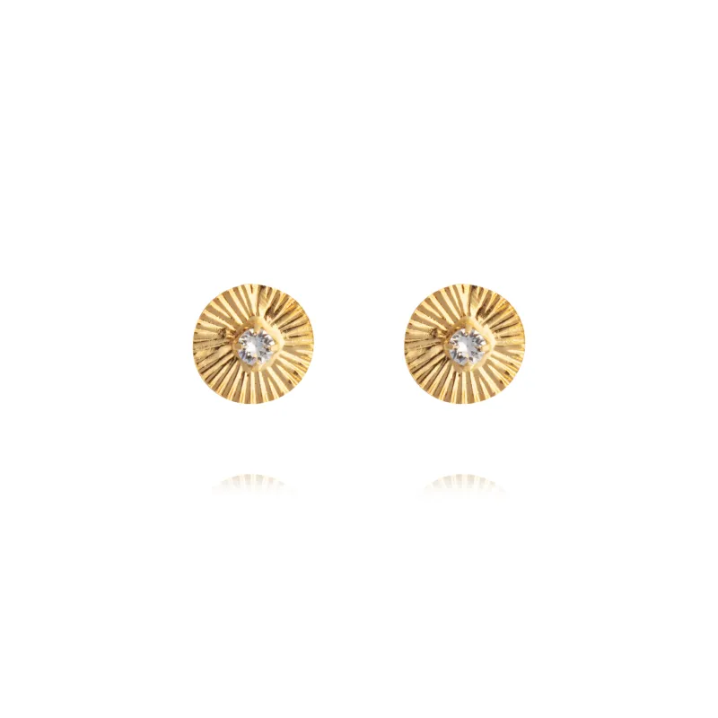 Odessa Stud Earrings made by Sand Dollar