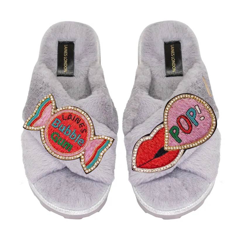 Bubble and Pop Chic Slider Grey made by Sand Dollar