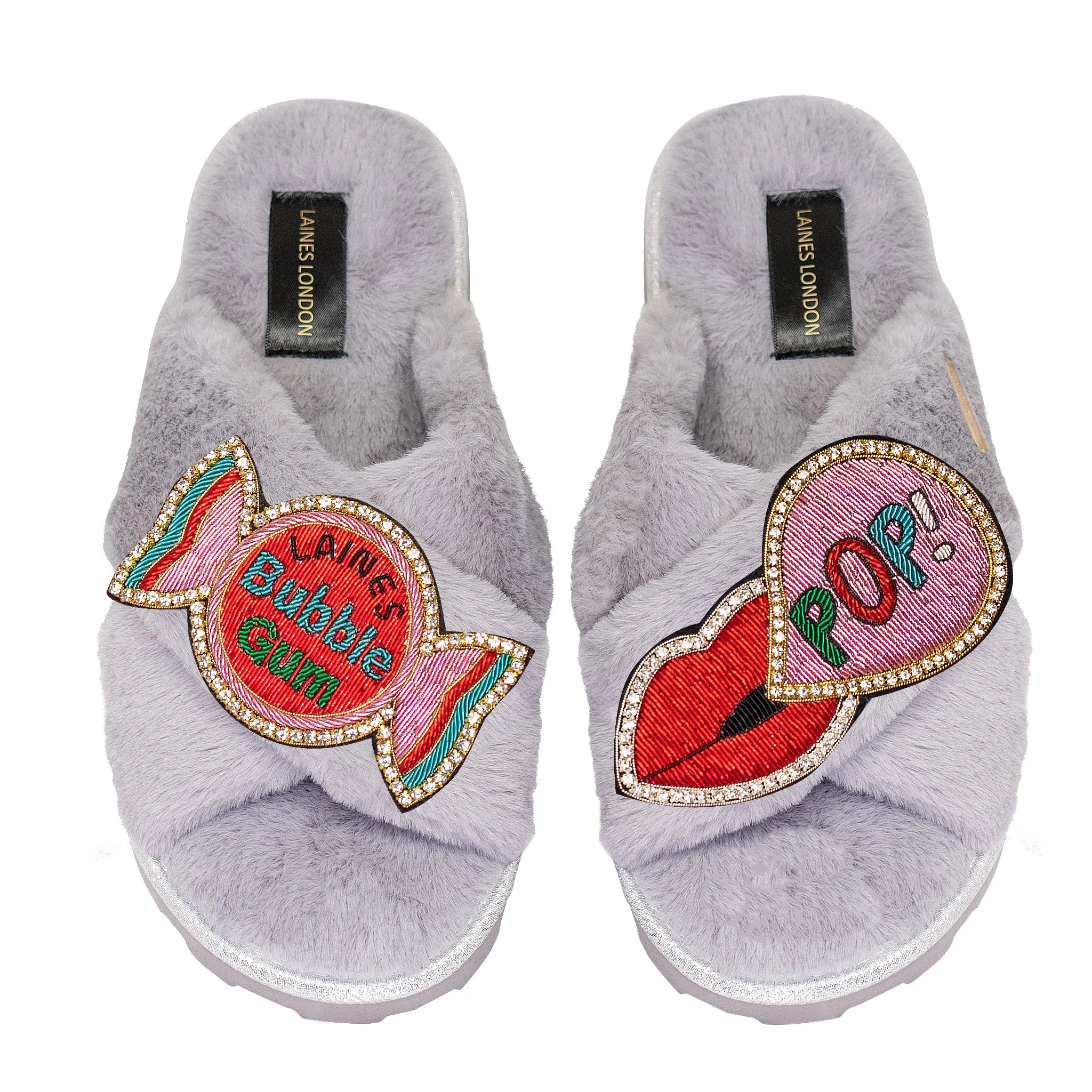 Bubble and Pop Chic Slider Grey sold by Sand Dollar