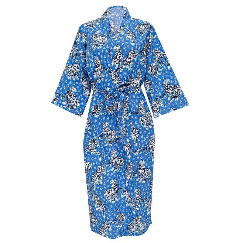 Tiger Queen Robe Cornflower sold by Sand Dollar