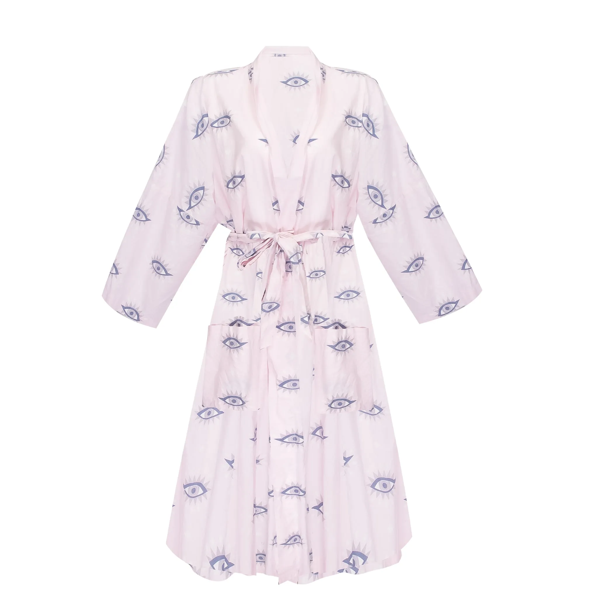 Eyes of the World Robe Blush sold by Sand Dollar