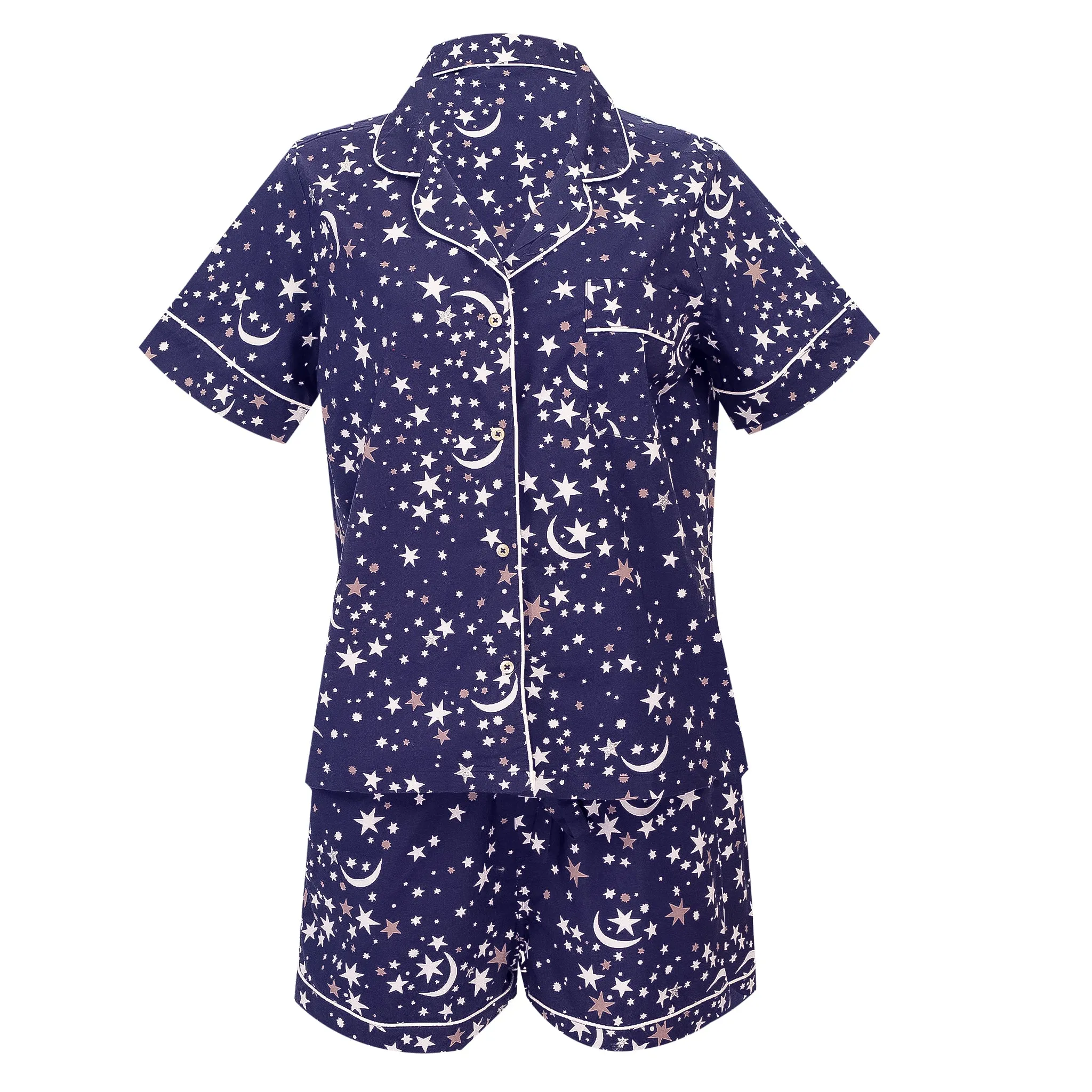 Celestial Skies Short Sleep Set Navy sold by Sand Dollar product image thumbnail 4