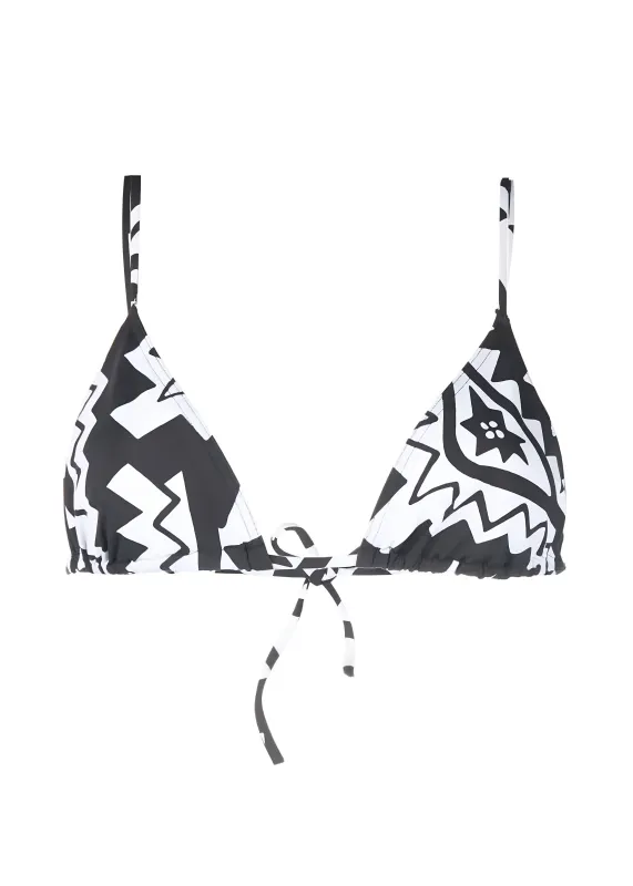 Esprit Small Triangle Bikini Top Imprime Tribu made by Eres