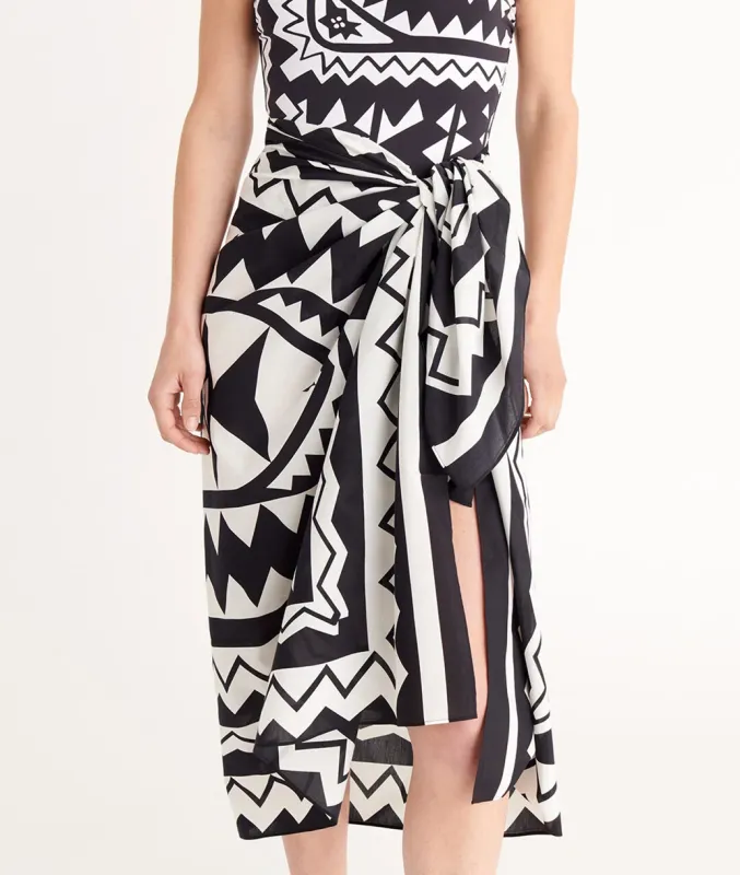 Magique Sarong Imprime Tribu made by Eres