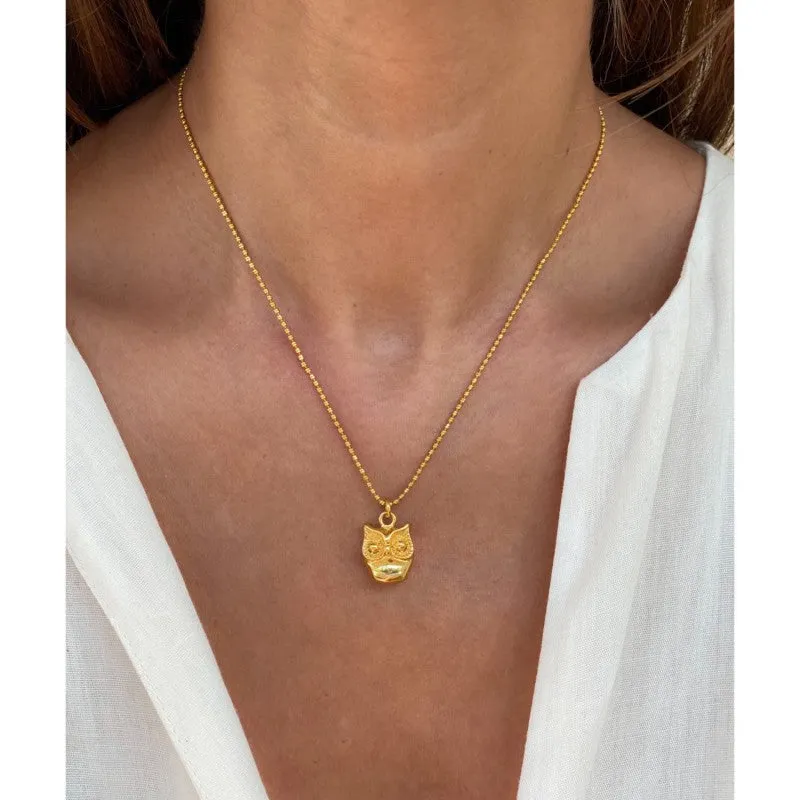 Beau Gold Necklace made by Sand Dollar