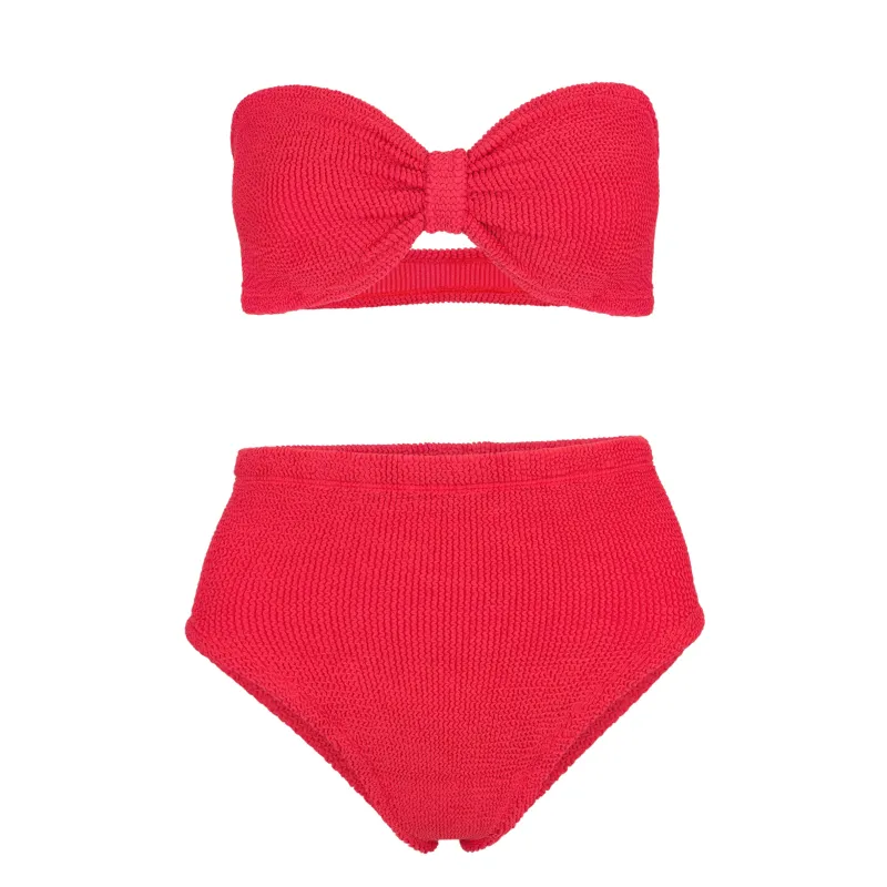 Ruby Bikini Red made by Hunza G