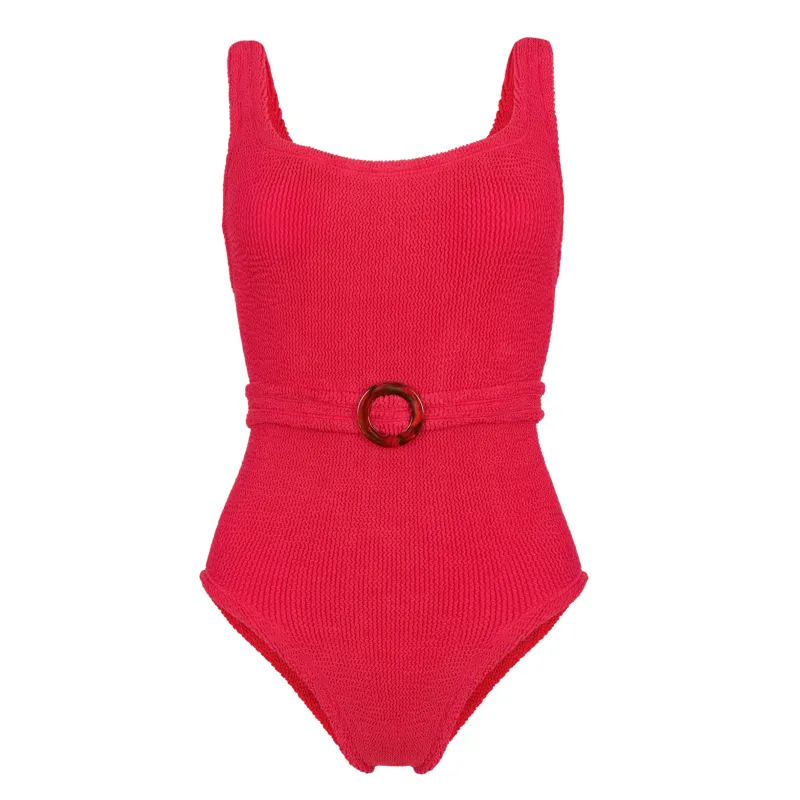 Solitaire Swim Red made by Hunza G