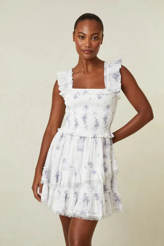 Aline Dress Misty Sea sold by Sand Dollar