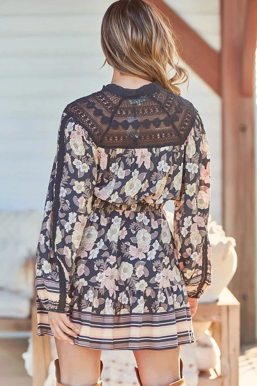 Adele Print Olivia Mini Dress sold by Sand Dollar product image thumbnail 3