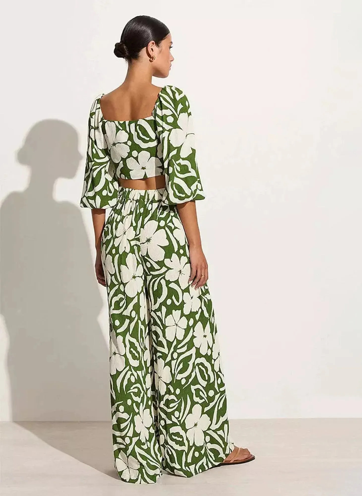 Margherita Top Pavito Floral - Olive sold by Sand Dollar product image thumbnail 2