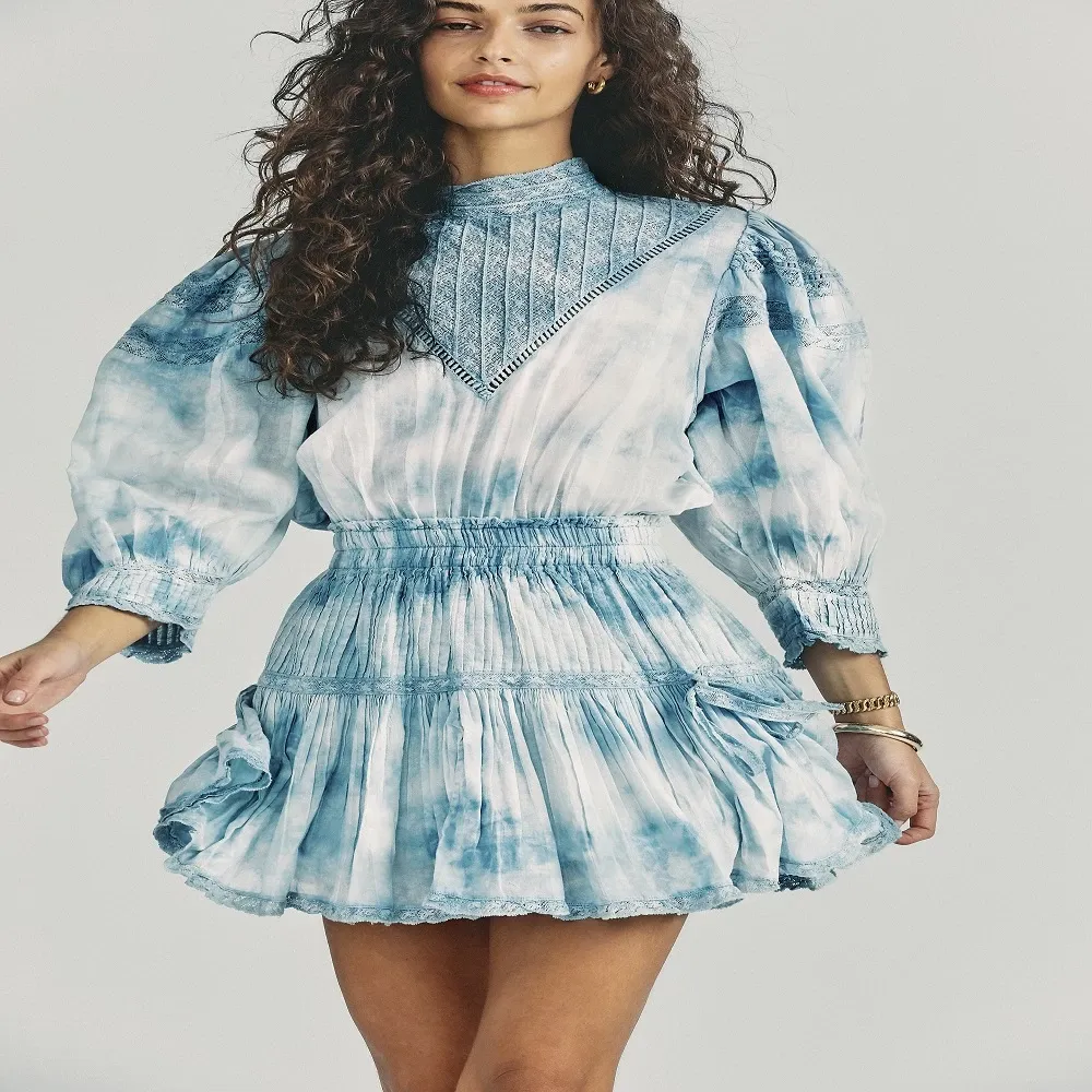 Viola Dress Pacific Indigo Hand Dye sold by Sand Dollar product image thumbnail 2