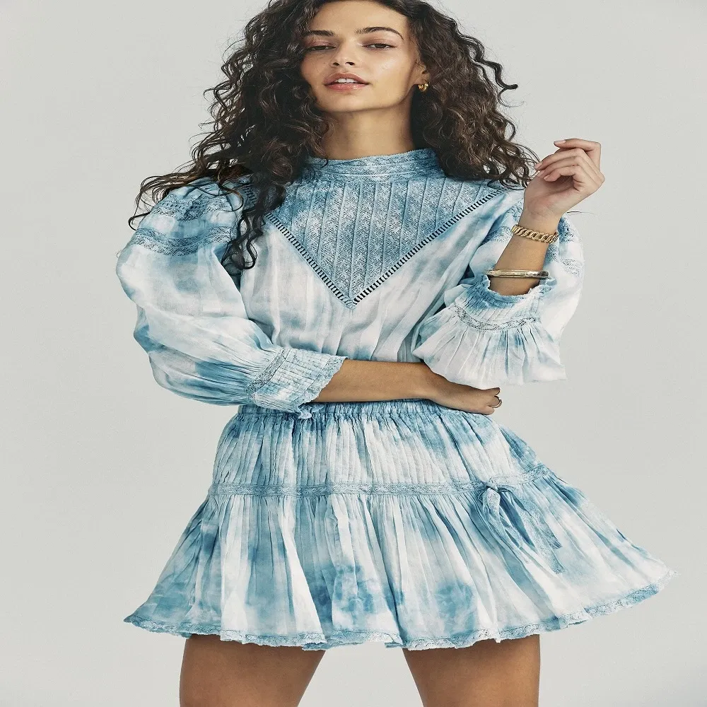 Viola Dress Pacific Indigo Hand Dye sold by Sand Dollar product image thumbnail 4